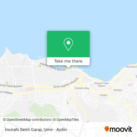 İnciraltı Semt Garajı map