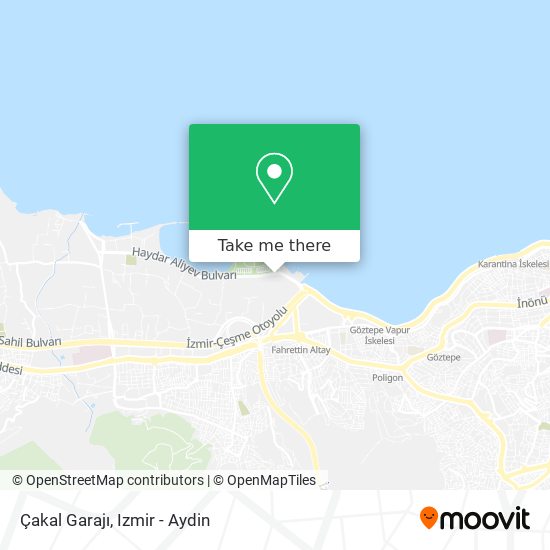 Çakal Garajı map