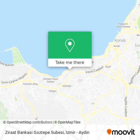 Ziraat Bankasi Goztepe Subesi map