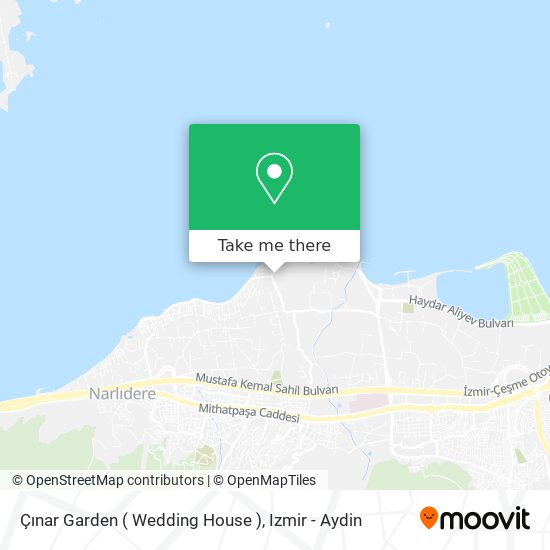Çınar Garden                       ( Wedding House ) map