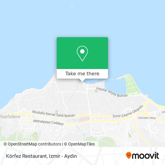 Körfez Restaurant map