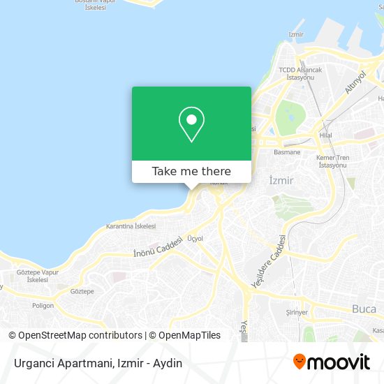 Urganci Apartmani map