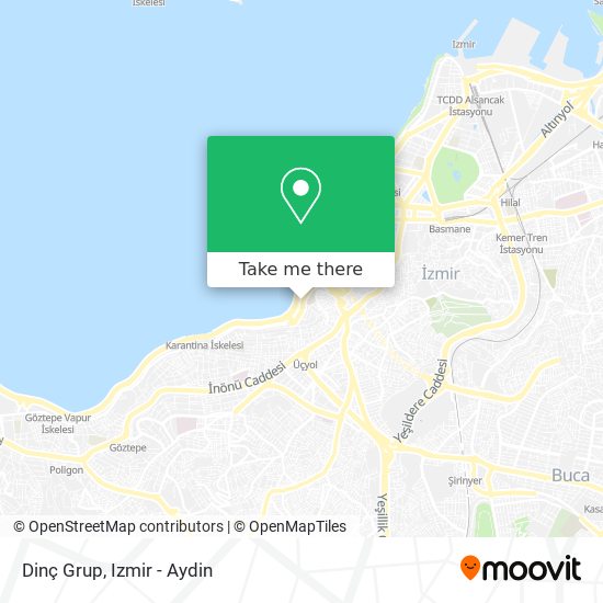 Dinç Grup map
