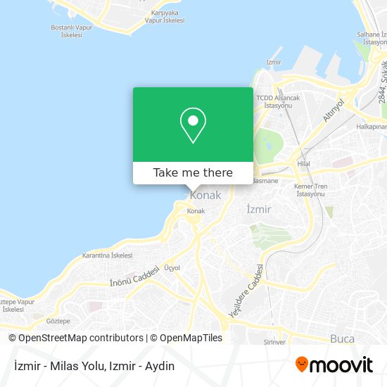 İzmir - Milas Yolu map