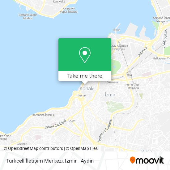 Turkcell İletişim Merkezi map