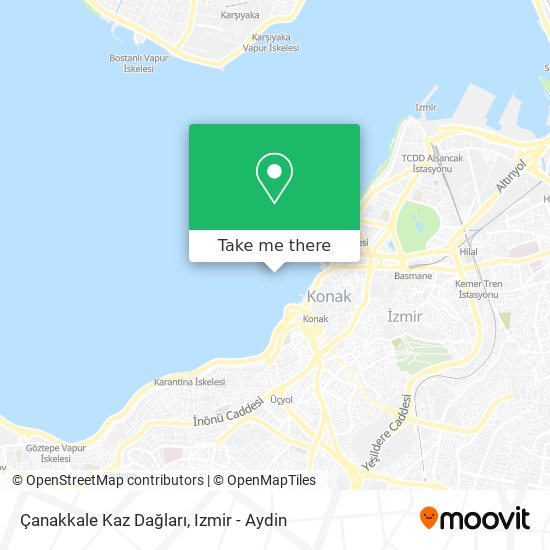 Çanakkale Kaz Dağları map