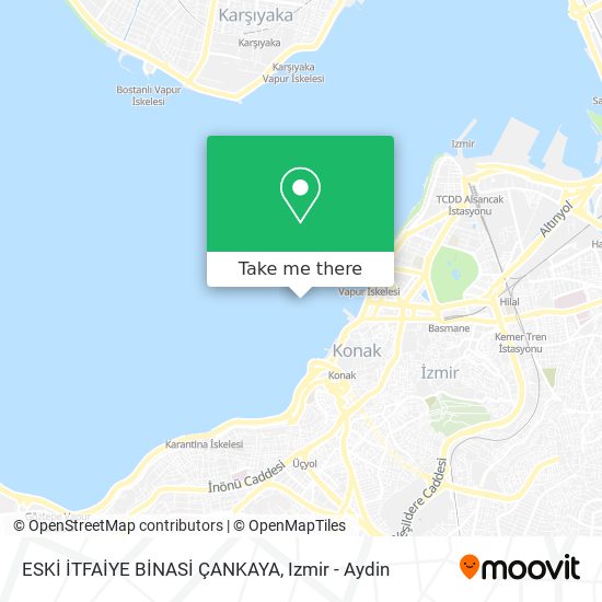 ESKİ İTFAİYE BİNASİ ÇANKAYA map