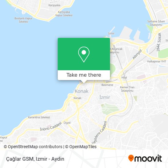 Çağlar GSM map