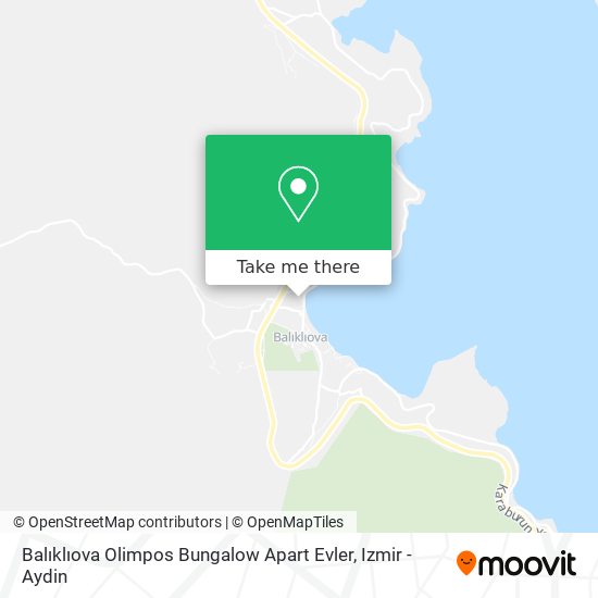 Balıklıova Olimpos Bungalow Apart Evler map