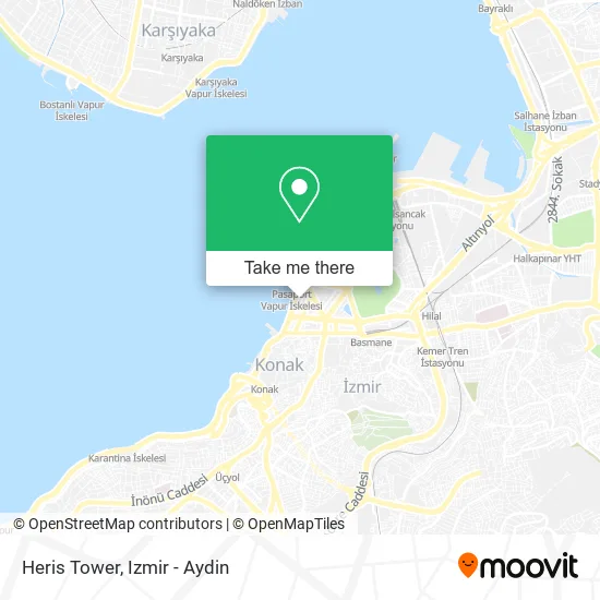 Heris Tower map