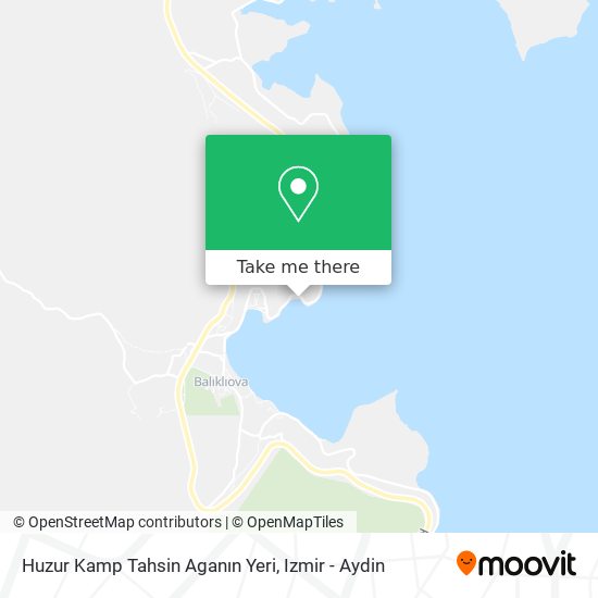 Huzur Kamp Tahsin Aganın Yeri map