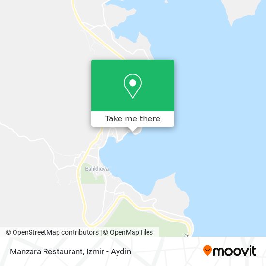 Manzara Restaurant map