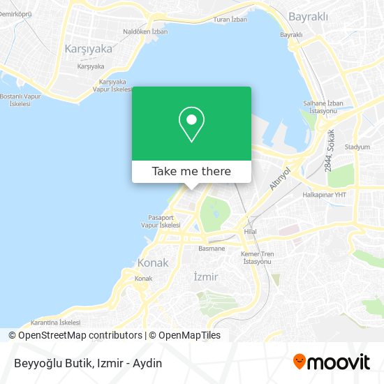 Beyyoğlu Butik map