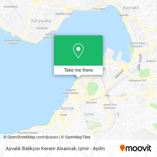 Ayvalık Balıkçısı Kerem Alsancak map