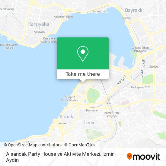 Alsancak Party House ve Aktivite Merkezi map