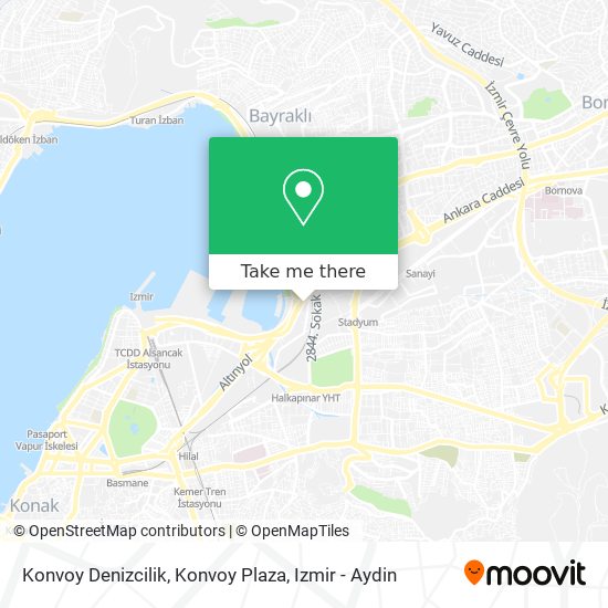 Konvoy Denizcilik, Konvoy Plaza map