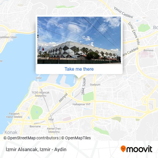 İzmir Alsancak map
