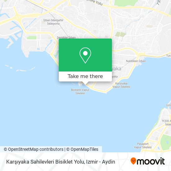 Karşıyaka Sahilevleri Bisiklet Yolu map