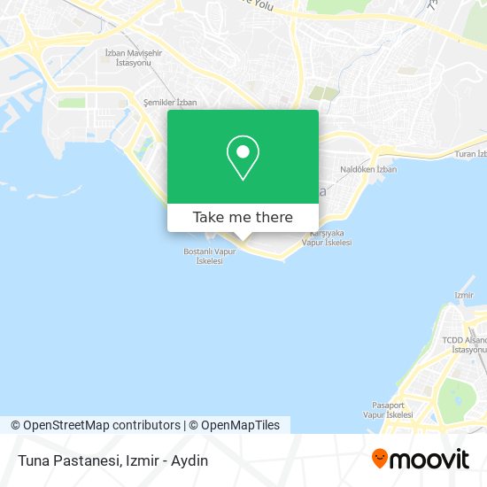 Tuna Pastanesi map