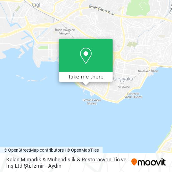 Kalan Mimarlık & Mühendislik & Restorasyon Tic ve İnş Ltd Şti map
