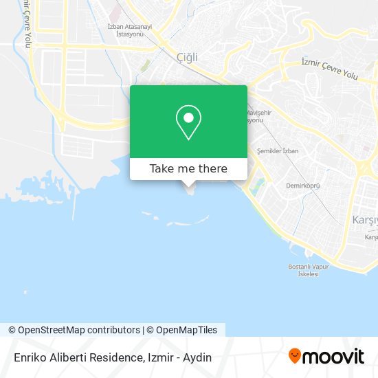 Enriko Aliberti Residence map