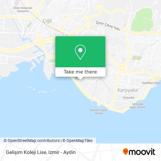 Gelişim Koleji Lise map