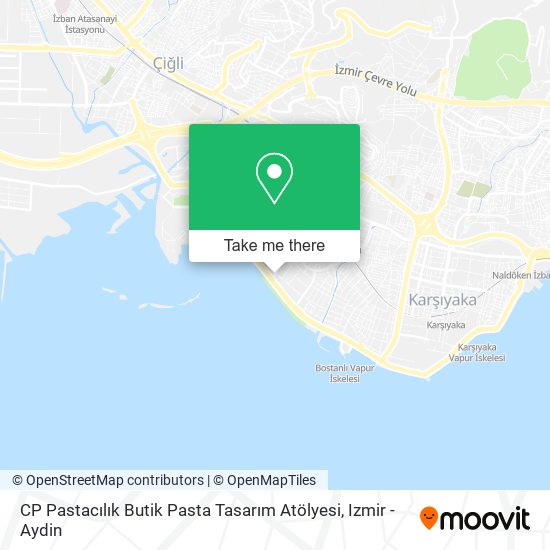 CP Pastacılık Butik Pasta Tasarım Atölyesi map