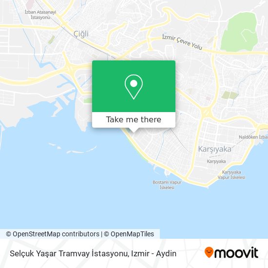 Selçuk Yaşar Tramvay İstasyonu map