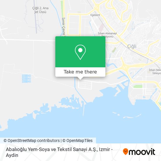 Abalıoğlu Yem-Soya ve Tekstil Sanayi A.Ş. map