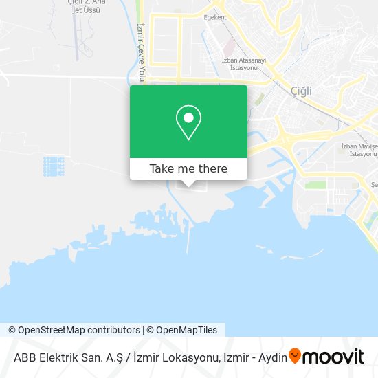 ABB Elektrik San. A.Ş / İzmir Lokasyonu map