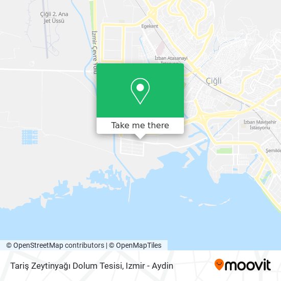 Tariş Zeytinyağı Dolum Tesisi map