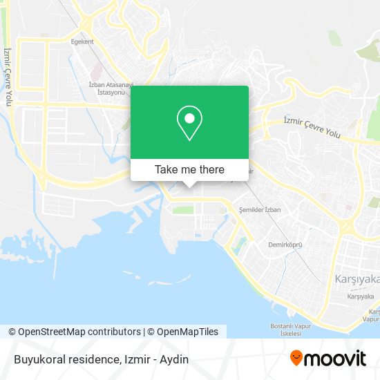 Buyukoral residence map