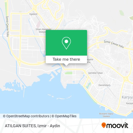 ATILGAN SUITES map
