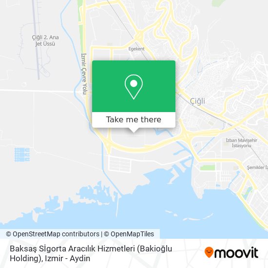 Baksaş Sİgorta Aracılık Hizmetleri (Bakioğlu Holding) map