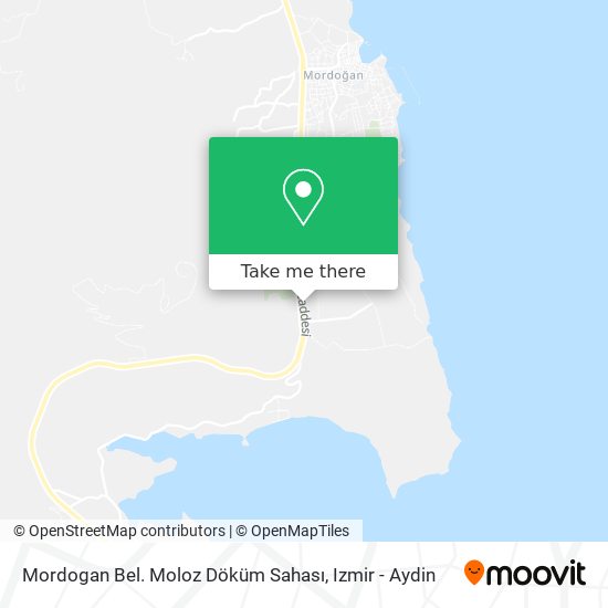 Mordogan Bel. Moloz Döküm Sahası map