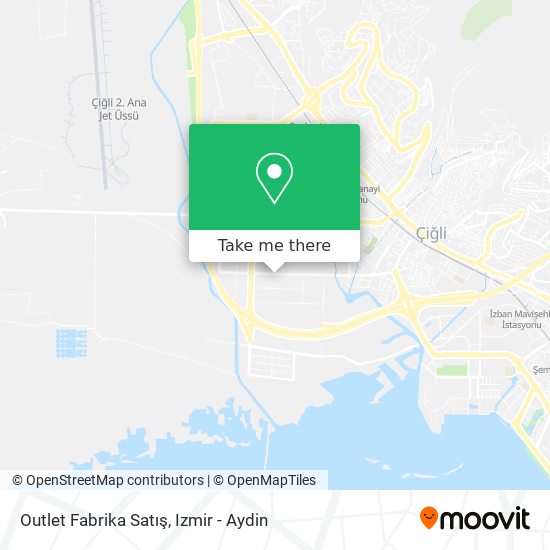 Outlet Fabrika Satış map