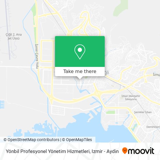 Yönbil Profesyonel Yönetim Hizmetleri map