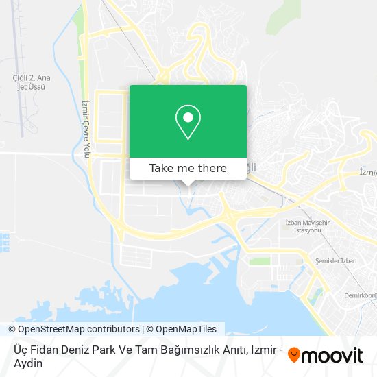 Üç Fidan Deniz Park Ve Tam Bağımsızlık Anıtı map