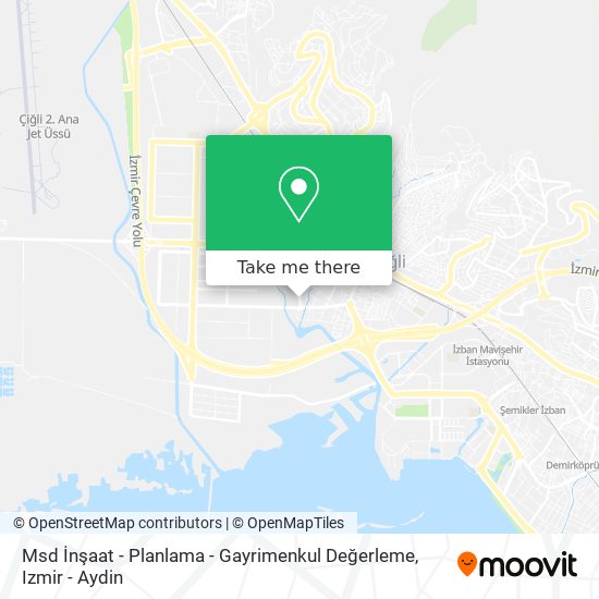 Msd İnşaat - Planlama - Gayrimenkul Değerleme map