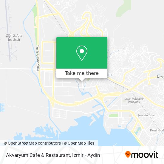 Akvaryum Cafe & Restaurant map