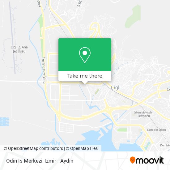 Odin Is Merkezi map
