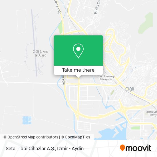 Seta Tıbbi Cihazlar A.Ş. map