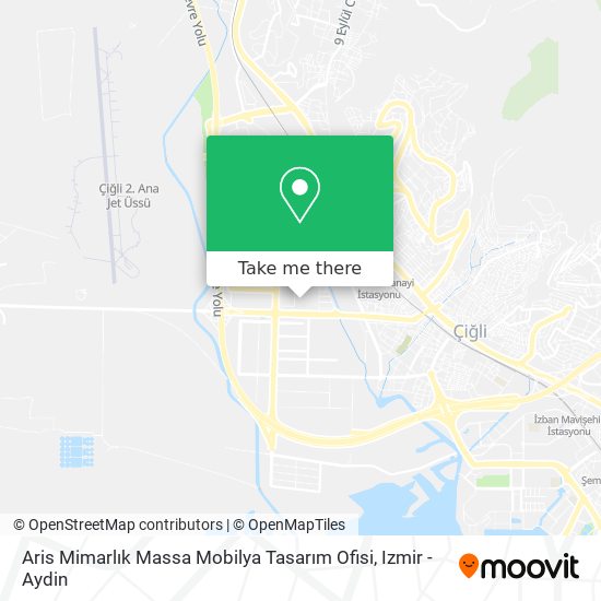 Aris Mimarlık Massa Mobilya Tasarım Ofisi map