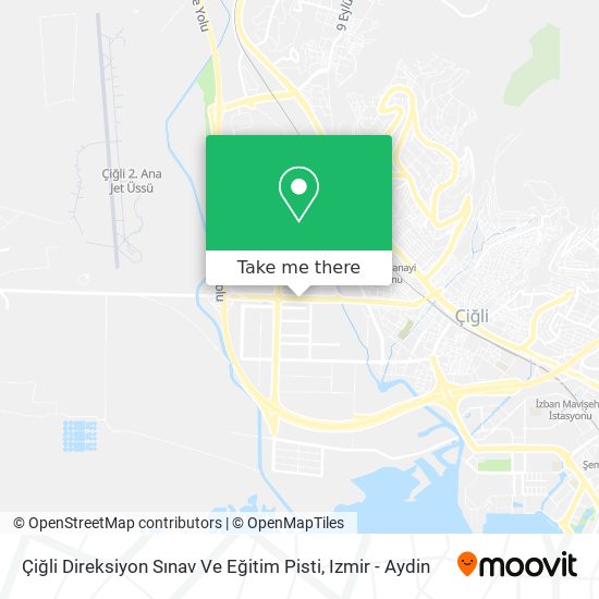 Çiğli Direksiyon Sınav Ve Eğitim Pisti map