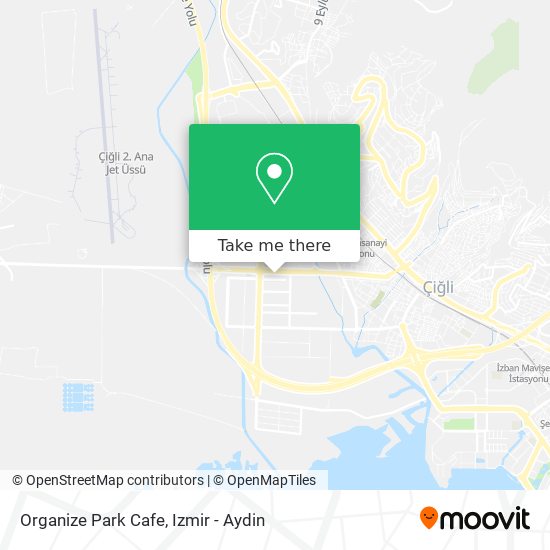 Organize Park Cafe map