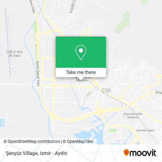Şenyüz Village map