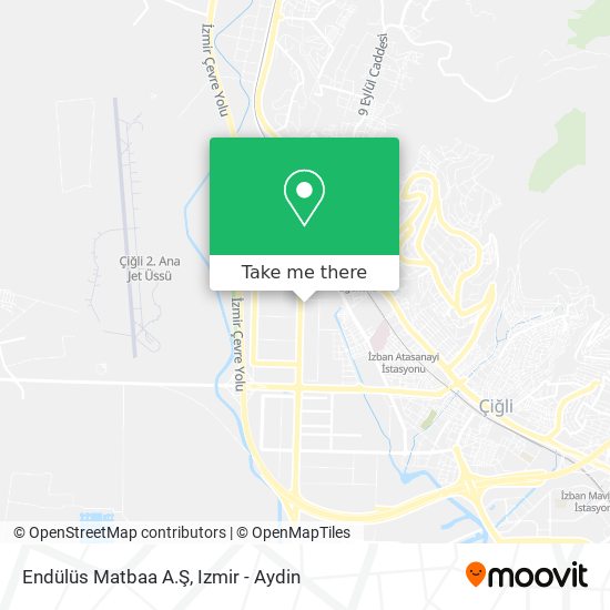 Endülüs Matbaa A.Ş map
