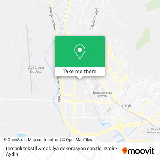 tercanlı tekstil &mobilya dekorasyon san.tic map