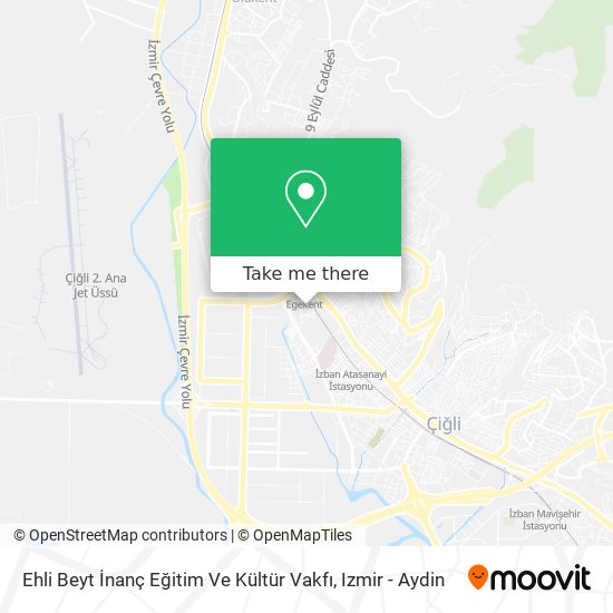 Ehli Beyt İnanç Eğitim Ve Kültür Vakfı map