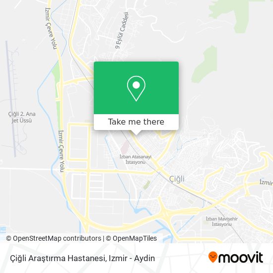 Çiğli Araştırma Hastanesi map